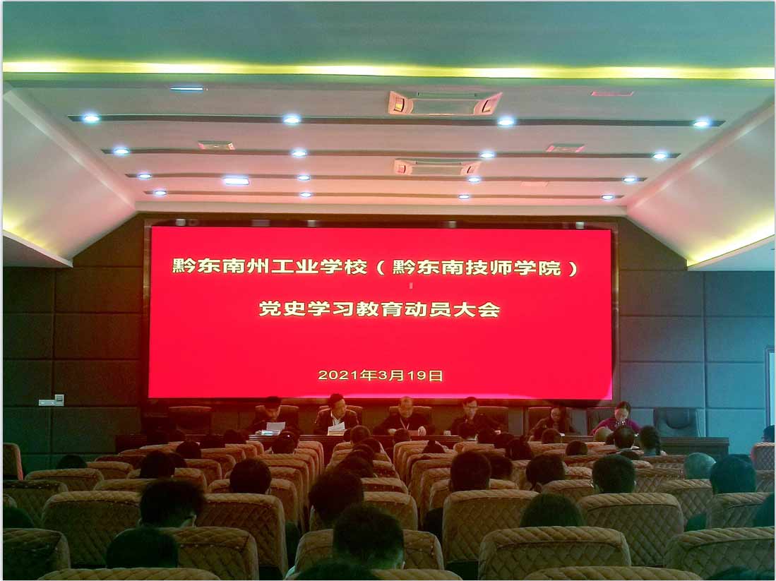 伟德召开"牢记殷切嘱托、忠诚干净担当、喜迎建党百年”党史学习教育动员大会